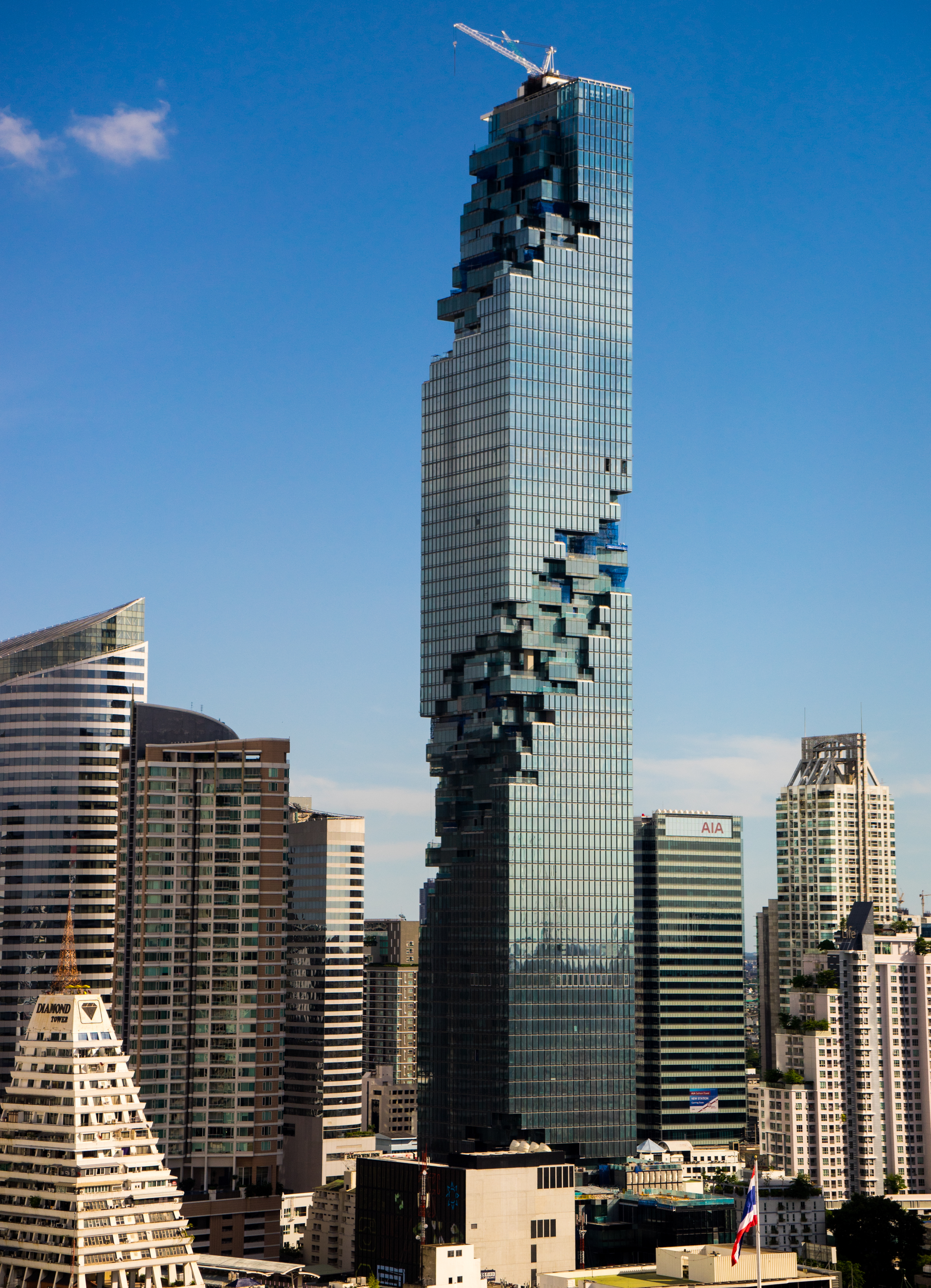 Mrakodrap MahaNakhon (Bangkok, Thajsko)