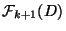 \mathcal F_{k+1}(D)$