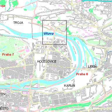Prague map, level 2