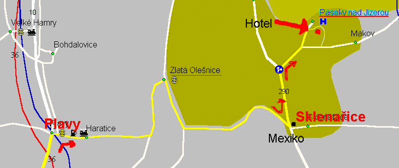 Local map